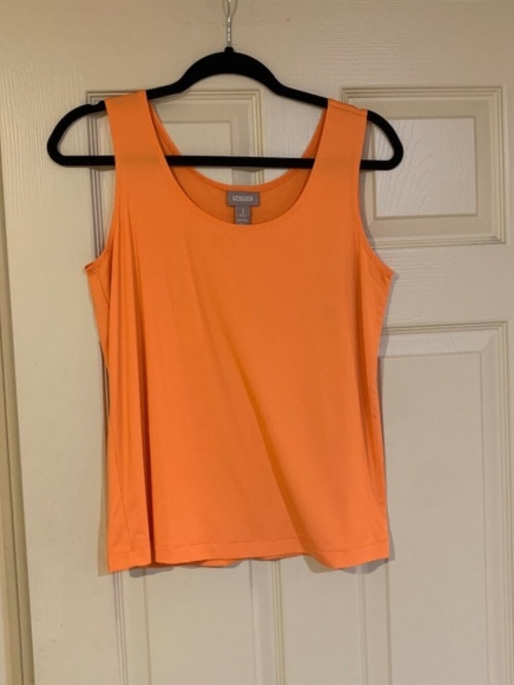 Chico’s Orange Tank Top sz 1
